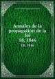 Annales de la propagation de la foi. 18, 1846, Society for the Propagation of the Faith 