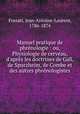 Manuel pratique de phrnologie : ou, Physiologie de cerveau, d`aprs les doctrines de Gall, de Spurzheim, de Combe et des autres phrnologistes, Fossati, Jean-Antoine-Laurent, 1786-1874 