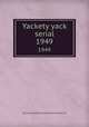 Yackety yack serial. 1949, University of North Carolina at Chapel Hill 