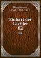 Einhart der Lchler. 02, Hauptmann, Carl, 1858-1921 