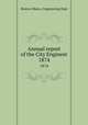 Annual report of the City Engineer. 1874, Boston (Mass.). Engineering Dept 