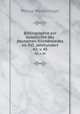 Bibliographie zur Geschichte des deutschen Kirchenliedes im XVI. Jahrhundert. 42; v. 45, Philipp Wackernagel 