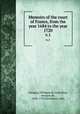 Memoirs of the court of France, from the year 1684 to the year 1720. v.1, Dangeau, Philippe de Courcillon, marquis de, 1638-1720,Davenport, John 