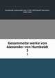 Gesammelte werke von Alexander von Humboldt. 5, Humboldt, Alexander von, 1769-1859,Hauff, Hermann, 1800-1865 