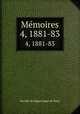 Mmoires. 4, 1881-83, 