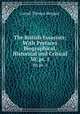 The British Essayists: With Prefaces Biographical, Historical and Critical. 30, pt. 1, Lionel Thomas Berguer 