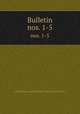 Bulletin. nos. 1-5, State Geological and Natural History Survey of Connecticut 