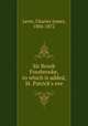 Sir Brook Fossbrooke, to which is added, St. Patrick`s eve, Lever, Charles James, 1806-1872 