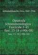 Opuscula Ichneumonologica : Fascicule 1-45. fasc. 13-18 (1906-08), Schmiedeknecht, Otto, 1847-1936 