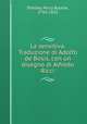 La sensitiva. Traduzione di Adolfo de Bosis, con un disegno di Alfredo Ricci, Shelley, Percy Bysshe, 1792-1822 