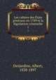 Les cahiers des tats gnraux en 1789 et la lgislation criminelle. 1, Desjardins, Albert, 1838-1897 