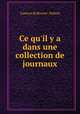 Ce qu`il y a dans une collection de journaux, Gustave de Breyne -Dubois 