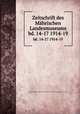 Zeitschrift des Mhrischen Landesmuseums. bd. 14-17 1914-19, 