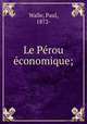 Le Prou conomique;, Walle, Paul, 1872- 