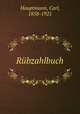 Rbzahlbuch, Hauptmann, Carl, 1858-1921 