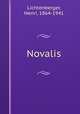 Novalis, Lichtenberger, Henri, 1864-1941 