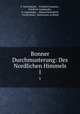 Bonner Durchmusterung: Des Nordlichen Himmels. Band 1, F. Deichmuller 