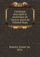 Catalogue descriptif et analytique de l`uvre grave de Felicien Rops, 