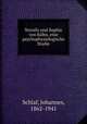 Novalis und Sophie von Khn, eine psychophysiologische Studie, Schlaf, Johannes, 1862-1941 