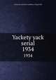 Yackety yack serial. 1934, University of North Carolina at Chapel Hill 