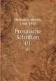 Prosaische Schriften. 01, Heimann, Moritz, 1868-1925 