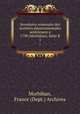 Inventaire sommaire des Archives dpartementales antrieures 1790 (Morbihan). Srie B. 1, Morbihan, France (Dept.) Archives 
