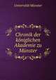 Chronik der kniglichen Akademie zu Mnster., 