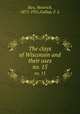 The clays of Wisconsin and their uses. no. 15, Ries, Heinrich, 1871-1951,Gallup, F. L 