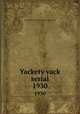 Yackety yack serial. 1930, University of North Carolina at Chapel Hill 