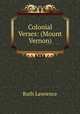 Colonial Verses: (Mount Vernon), 