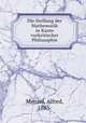 Die Stellung der Mathematik in Kants vorkritischer Philosophie, Menzel, Alfred, 1883- 