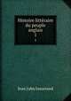 Histoire littraire du peuple anglais. 1, Jusserand, J. J. 