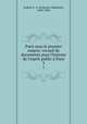 Paris sous le premier empire: recueil de documents pour l`histoire de l`esprit public Paris. 3, 