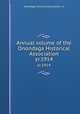Annual volume of the Onondaga Historical Association. yr.1914, Onondaga Historical Association. cn 