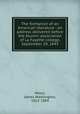 The formation of an American literature : an address delivered before the Alumni association of La Fayette college, September 20, 1843, Wood, James Washington, 1813-1884 
