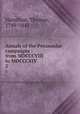 Annals of the Peninsular campaigns : from MDCCCVIII to MDCCCXIV. 2, Hamilton, Thomas, 1789-1842 
