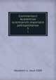 Commentarii Academiae scientiarvm imperialis petropolitanae. 5, 