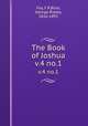 The Book of Joshua. v.4 no.1, Fay, F.R,Bliss, George Ripley, 1816-1893 