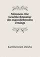 Memnon. Die Geschlechtsnatur des mannliebenden Urnings, Karl H. Ulrichs 