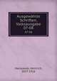 Ausgewhlte Schriften, Volksausgabe. 07-08, Hansjakob, Heinrich, 1837-1916 