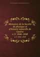 Memoires de la Socit de physique et d`histoire naturelle de Genve. v.11 1846-1848, 