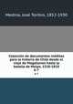 Coleccin de documentos inditos para la historia de Chile desde el viaje de Magallanes hasta la batalla de Maipo, 1518-1818. 6-7, 