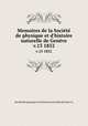 Memoires de la Socit de physique et d`histoire naturelle de Genve. v.13 1852, 