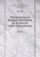 Discours sur le budget prononc le 16 fvrier 1883 microforme, 