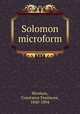 Solomon microform, Woolson, Constance Fenimore, 1840-1894 