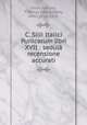 C. Silii Italici Punicorum libri XVII : sedul recensione accurati, Silius Italicus, Tiberius Catius,Carey, John, 1756-1826 
