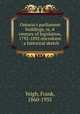 Ontario`s parliament buildings, or, A century of legislation, 1792-1892 microform : a historical sketch, Yeigh, Frank, 1860-1935 