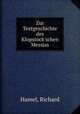 Zur Textgeschichte des Klopstock`schen Messias, Hamel, Richard 