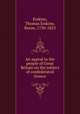 An appeal to the people of Great Britain on the subject of confederated Greece, Erskine, Thomas Erskine, Baron, 1750-1823 