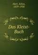 Das Kleist-Buch, Hart, Julius, 1859-1930 